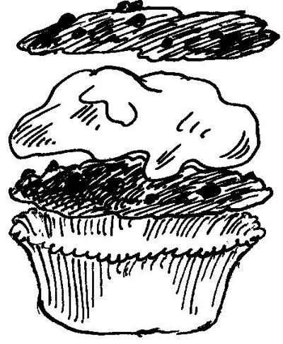 Ice Cream Cake Illustration