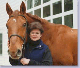 Susan and her horse