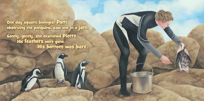 Pierre the Penguin inside page